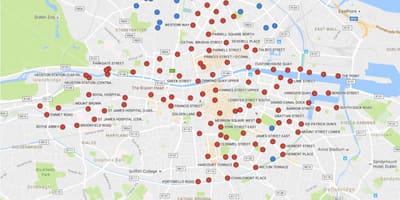 Dublinbikes نقشه