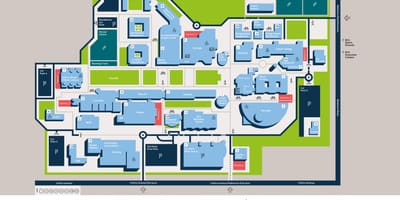 DCU نقشه پردیس