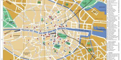 نقشه مرکز شهر دوبلین
