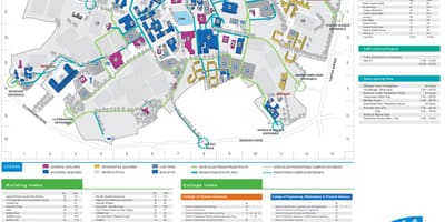 UCD دوبلین نقشه